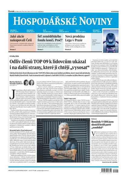 E-magazín HN 204 - 22.10.2026 - Economia, a.s.