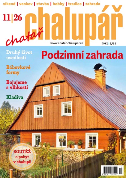 E-magazín Chatař Chalupář 11/2026 - Časopisy pro volný čas s. r. o.