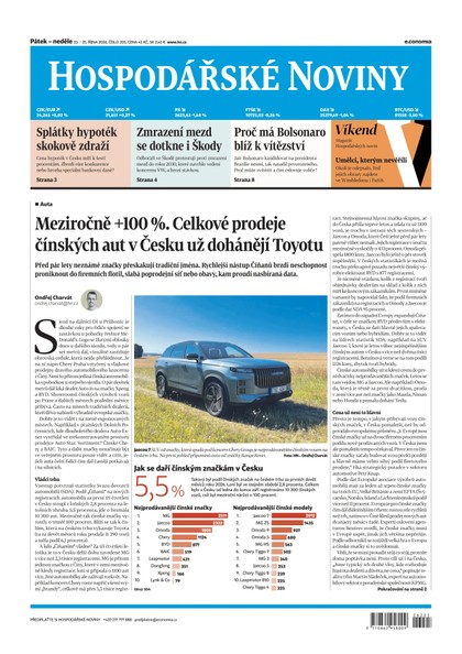 E-magazín HN 205 - 23.10.2026 - Economia, a.s.
