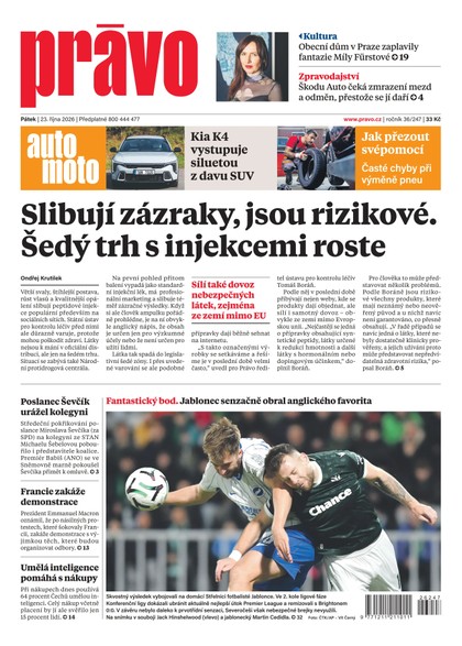 E-magazín Deník Právo - 23.10.2026 - Borgis, a.s.