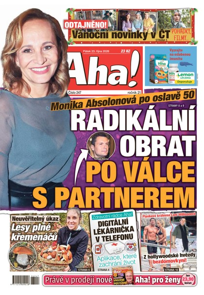 E-magazín AHA! - 23.10.2026 - CZECH NEWS CENTER a. s.