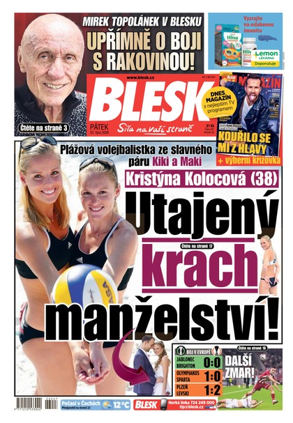 E-magazín Blesk - 23.10.2026 - CZECH NEWS CENTER a. s.