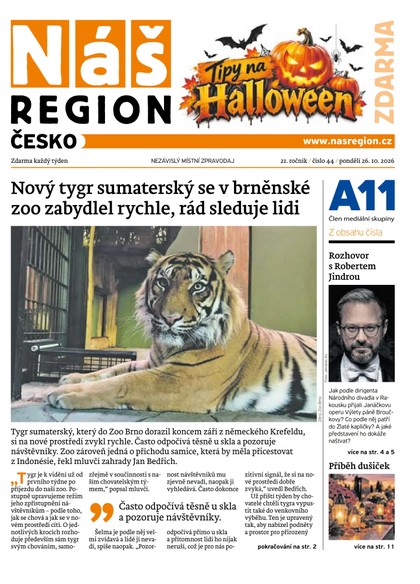 E-magazín Náš Region - Česko 44/2026 - A 11 s.r.o.
