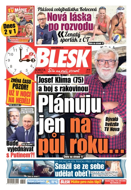 E-magazín Blesk - 24.10.2026 - CZECH NEWS CENTER a. s.