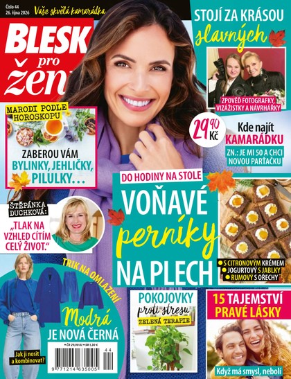 E-magazín BLESK PRO ŽENY - 44/2026 - CZECH NEWS CENTER a. s.