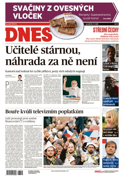 E-magazín MF DNES - 26.10.2026 - MAFRA, a.s.