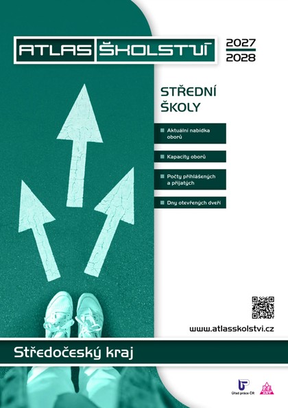 E-magazín Atlas školství – střední školy - Středočeský kraj 2027/2028 - P.F. art, spol. s r.o.