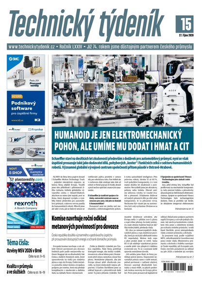 E-magazín Technicky tydenik 15/2026 - Business Media CZ, s.r.o.