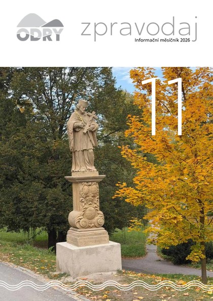 E-magazín Oderský zpravodaj 11/2026 - Město Odry