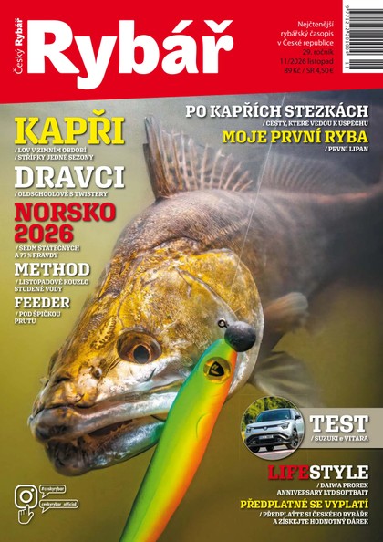 E-magazín Český rybář 11/2026 - Český rybář, s. r. o.
