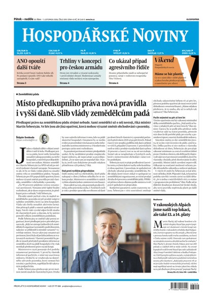 E-magazín HN 209 - 30.10.2026 	 - Economia, a.s.