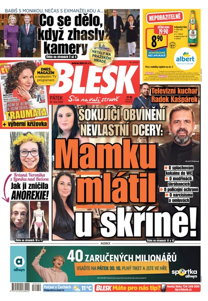E-magazín Blesk - 30.10.2026 - CZECH NEWS CENTER a. s.