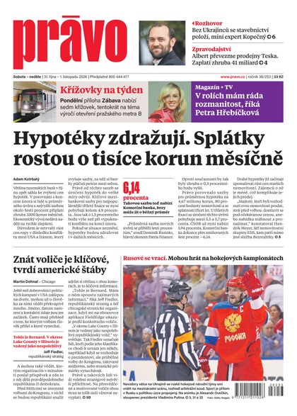 E-magazín Deník Právo - 31.10.2026 - Borgis, a.s.