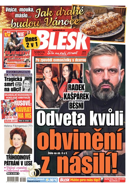 E-magazín Blesk - 31.10.2026 - CZECH NEWS CENTER a. s.