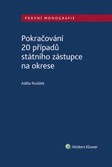 E-kniha Pokračování 20 případů státního zástupce na okrese - Adéla Rosůlek