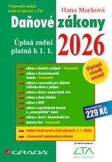 E-kniha Daňové zákony 2026 - Hana Marková