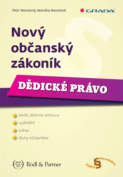E-kniha Nový občanský zákoník - Petr Novotný, Monika Novotná