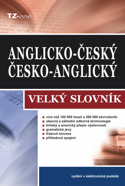E-kniha Velký anglicko-český/ česko-anglický slovník -  kolektiv autorů TZ-one
