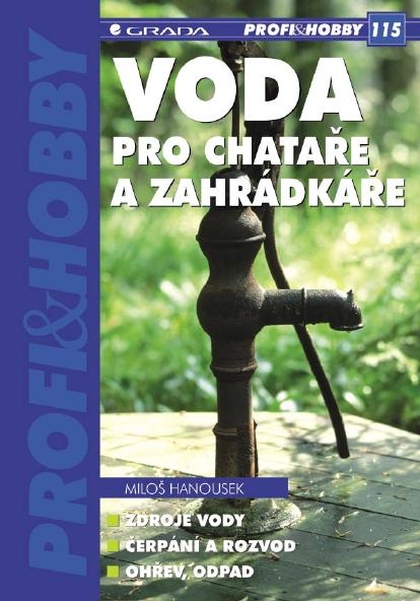 E-kniha Voda pro chataře a zahrádkáře - Miloš Hanousek