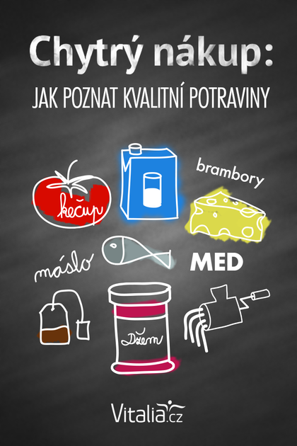 E-kniha Chytrý nákup: Jak poznat kvalitní potraviny -  Vitalia.cz