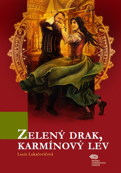 E-kniha Zelený drak, karmínový lev - Lucie Lukačovičová