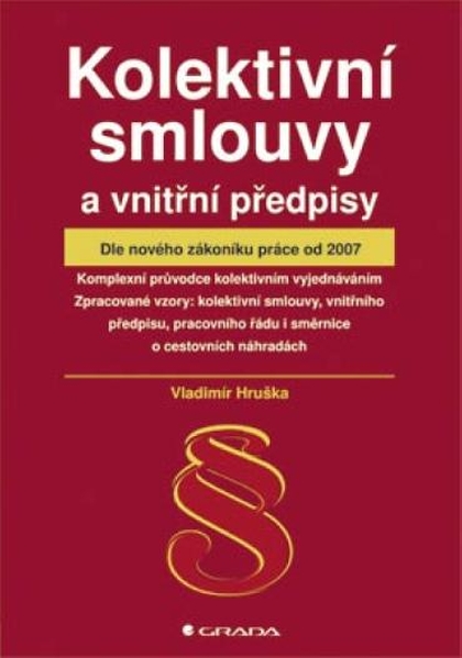 E-kniha Kolektivní smlouvy a vnitřní předpisy - Vladimír Hruška