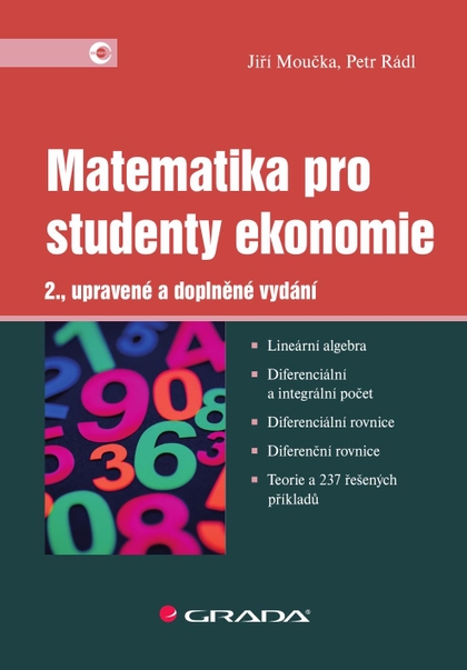 E-kniha Matematika pro studenty ekonomie - Jiří Moučka, Petr Rádl