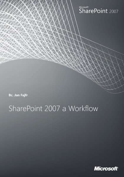 E-kniha SharePoint 2007 a workflow - Jan Fajfr