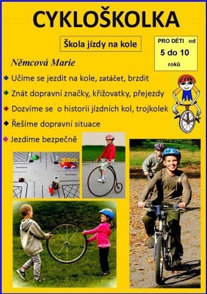 E-kniha Cykloškolka aneb Škola jízdy na kole - Marie Němcová