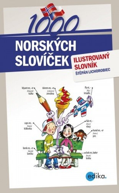 E-kniha 1000 norských slovíček - Štěpán Lichorobiec