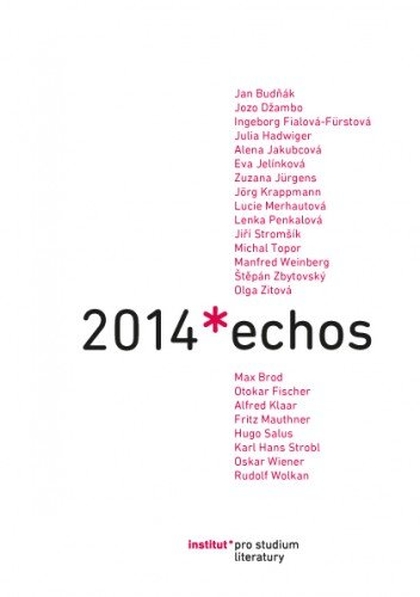E-kniha Echos 2014. Fórum pro germanobohemistiku / Germanobohemistisches Forum - Eva Jelínková (ed.)