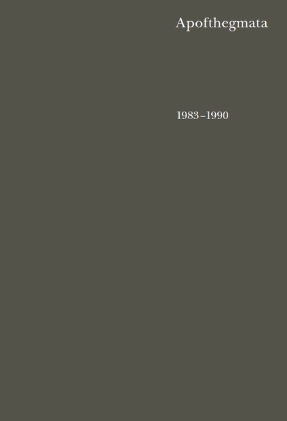 E-kniha Apofthegmata 1983–1990 - a kolektiv,  otec Jeroným