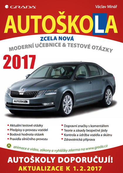 E-kniha Autoškola 2017 - Václav Minář