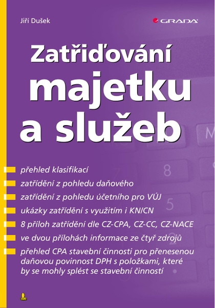 E-kniha Zatřiďování majetku a služeb - Jiří Dušek