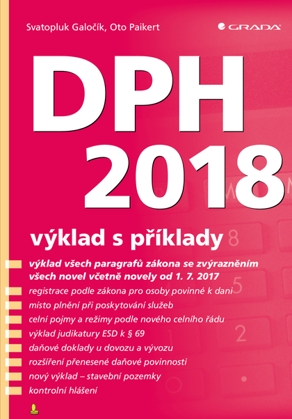 E-kniha DPH 2018 - Oto Paikert, Svatopluk Galočík
