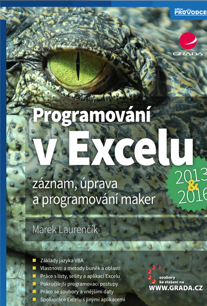 E-kniha Programování v Excelu 2013 a 2016 - Marek Laurenčík