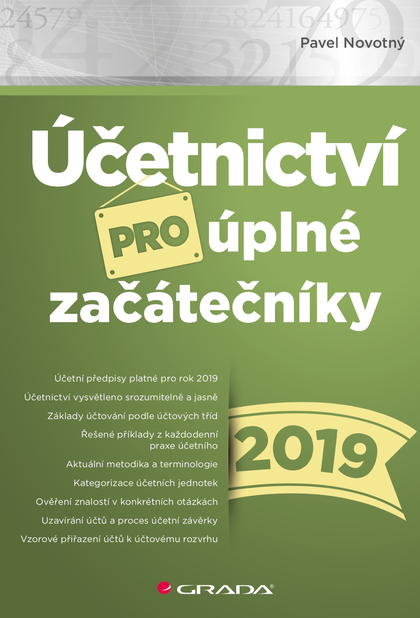 E-kniha Účetnictví pro úplné začátečníky 2019 - Pavel Novotný