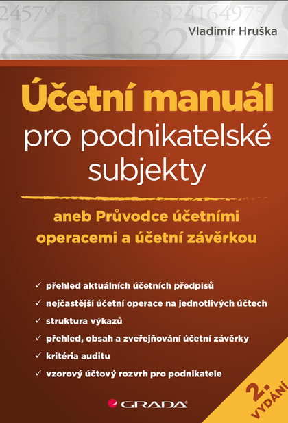 E-kniha Účetní manuál pro podnikatelské subjekty - 2. vydání - Vladimír Hruška