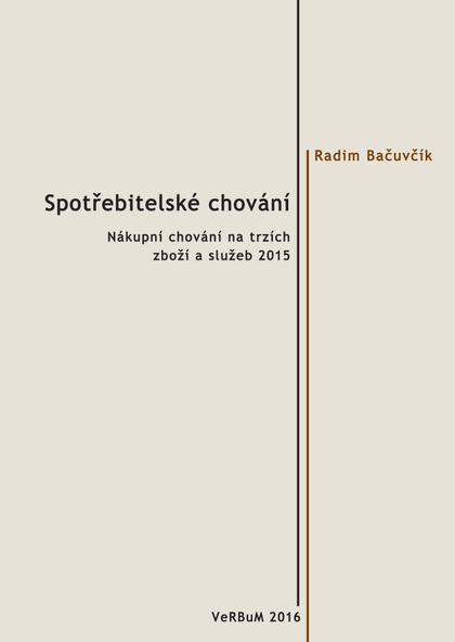 E-kniha Spotřebitelské chování - Radim Bačuvčík