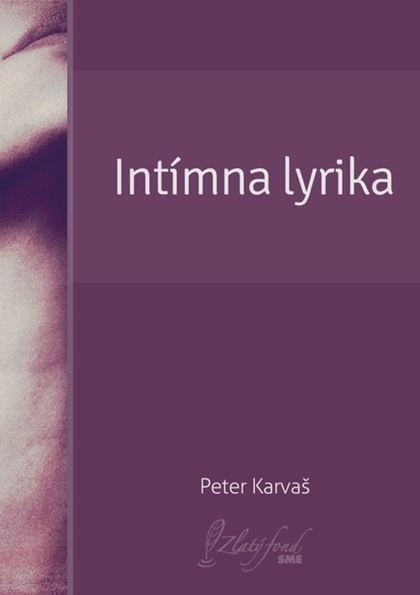 E-kniha Intímna lyrika - Eugen Karvaš