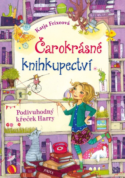 E-kniha Čarokrásné knihkupectví: Podivuhodný křeček Harry - Katja Frixeová