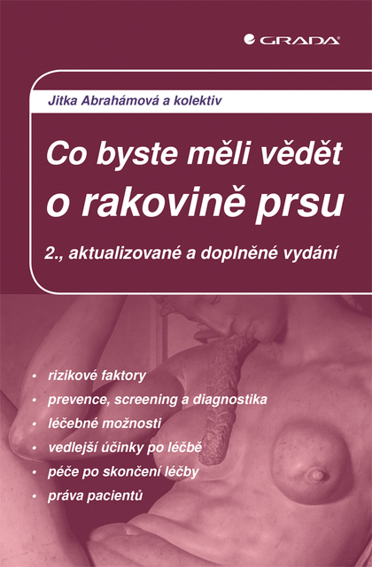 E-kniha Co byste měli vědět o rakovině prsu - Jitka Abrahámová, kolektiv a
