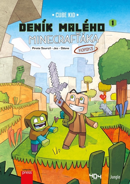 E-kniha Deník malého Minecrafťáka: komiks - Cube Kid
