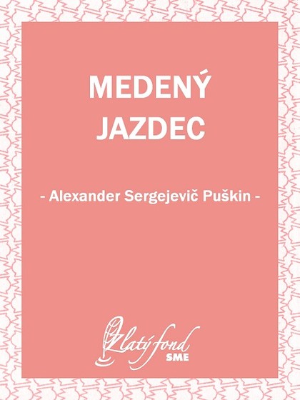 E-kniha Medený jazdec - Alexander Sergejevič Puškin