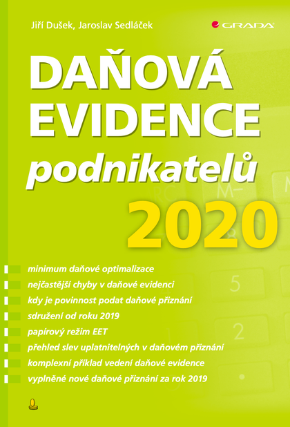 E-kniha Daňová evidence podnikatelů 2020 - Jaroslav Sedláček, Jiří Dušek