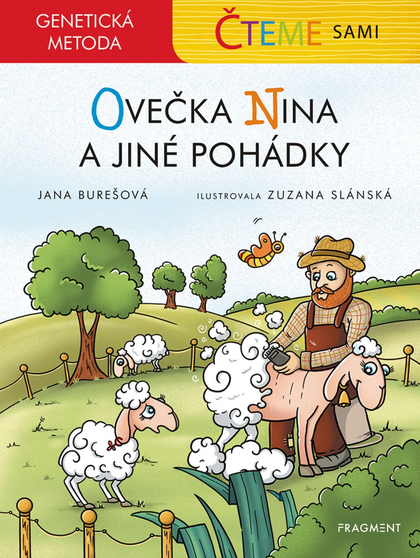 E-kniha Čteme sami – genetická metoda - Ovečka Nina a jiné pohádky - Jana Burešová