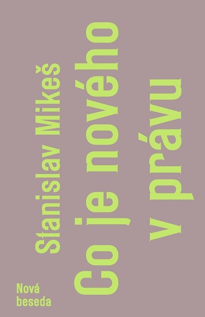 E-kniha Co je nového v právu - Stanislav Mikeš