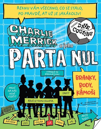 E-kniha Charlie Merrick a jeho parta nul: Branky, body, kámoši - Dave Cousins