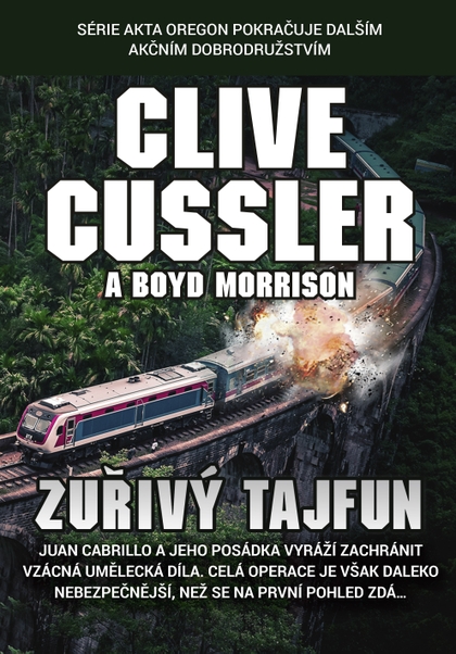 E-kniha Zuřivý tajfun - Clive Cussler