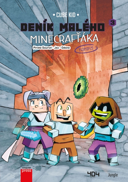 E-kniha Deník malého Minecrafťáka: komiks 3 - Cube Kid